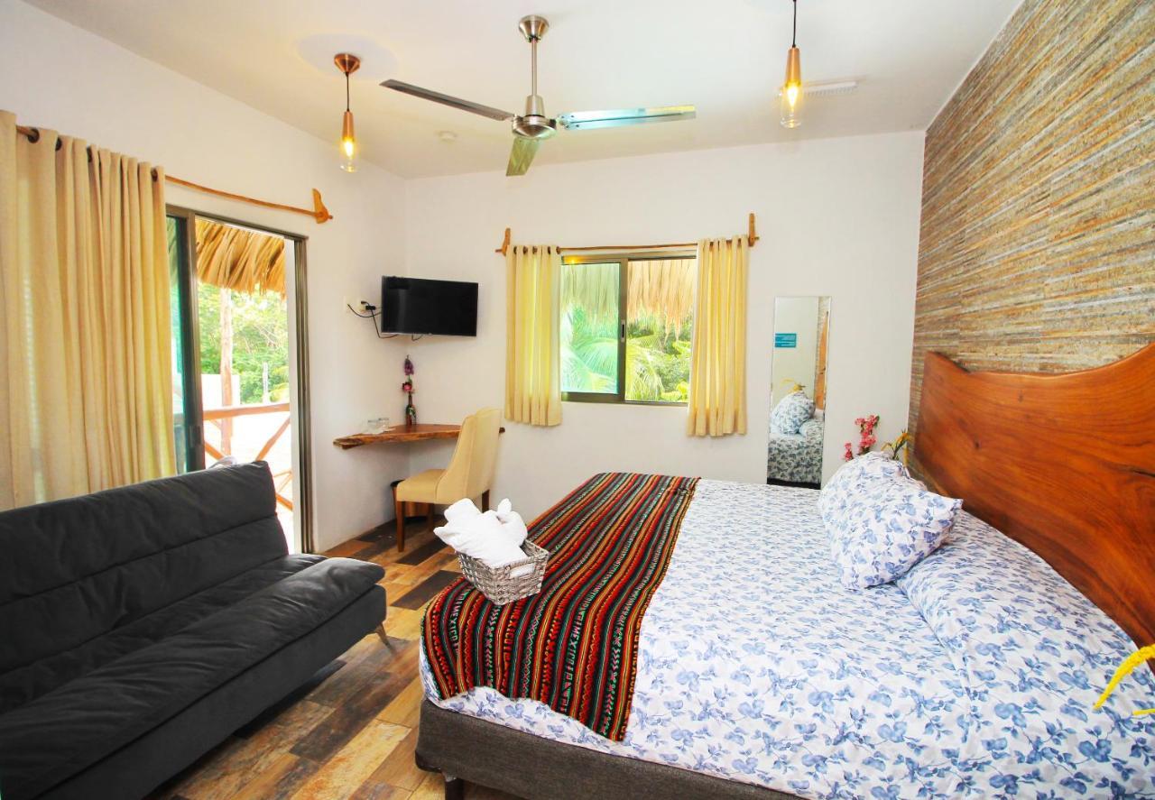 Hotel Pancho Villas Bacalar - Free Bikes And Paddles Exterior foto