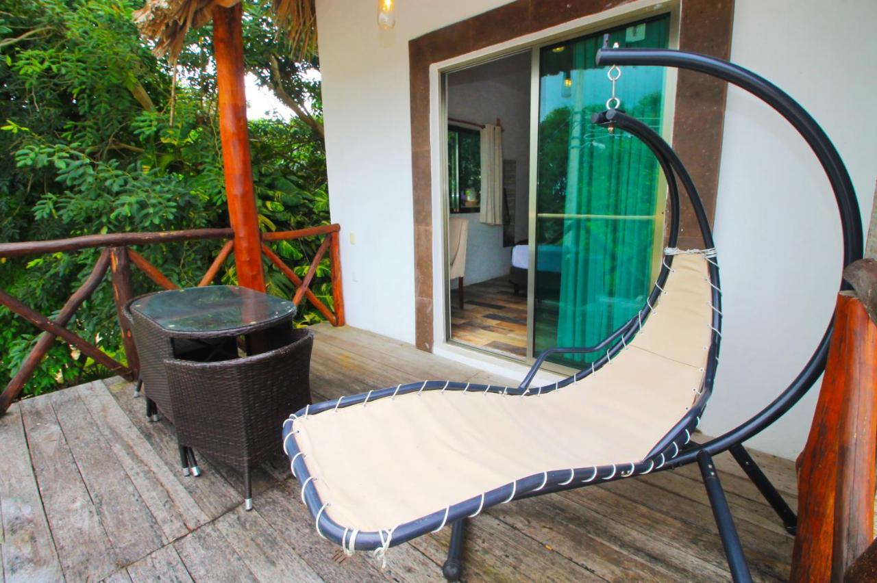 Hotel Pancho Villas Bacalar - Free Bikes And Paddles Exterior foto