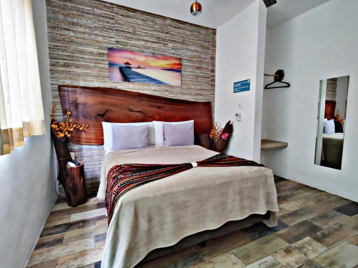 Hotel Pancho Villas Bacalar - Free Bikes And Paddles Exterior foto