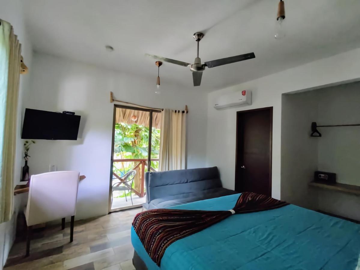 Hotel Pancho Villas Bacalar - Free Bikes And Paddles Exterior foto